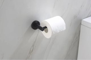 Бумагодержатель Aquatek Европа AQ4108MB черный